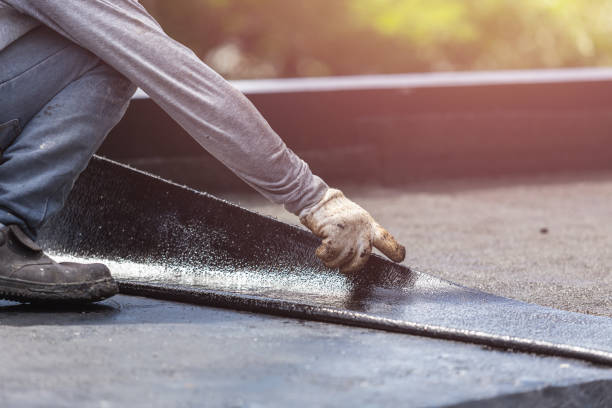 Professional Foundation Crack Repair technician working in Crystal, MI